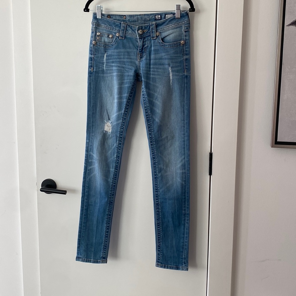 Miss Me Ankle Skinny Jeans Size 26